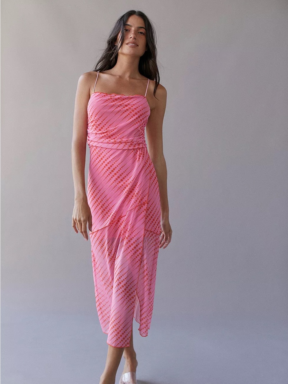 💖Urban Outfitters Hot Pink Sleeveless Maxi Dress